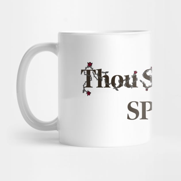 THOU SHALT NOT SPOIL X @tattucci by Chatty Broads Podcast Store